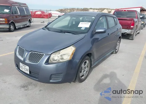 2009 Pontiac Vibe z USA, uszkodzony, nr VIN 5Y2SL67839Z400853